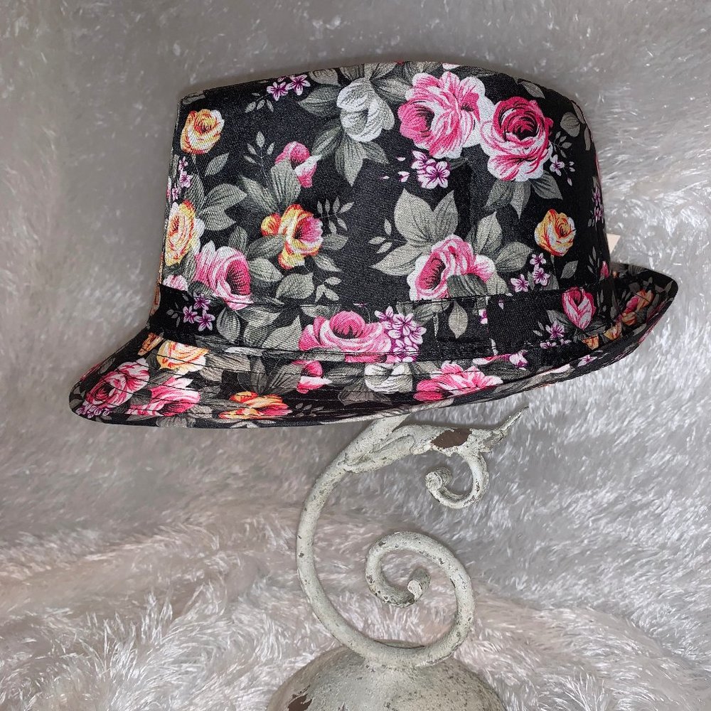 Floral Fedora